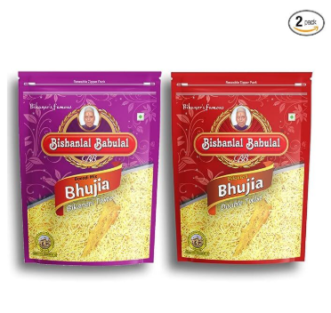 Bhujia, Boondi Mix Bhujia Combo