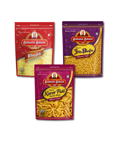 3No.Bhujia, Bhujia, Karor Pati Bhujia Combo